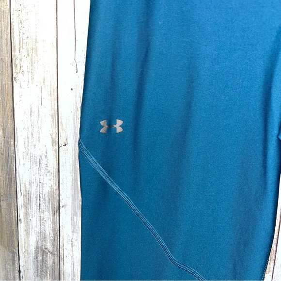 Under Armour Teal Blue Ankle Compression Leggings - Picture 4 of 6